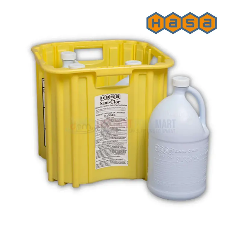 Hasa Sani-Chlor Liquid Chlorine (12.5%) – Refillable Container – Local Pickup & Delivery Only 1