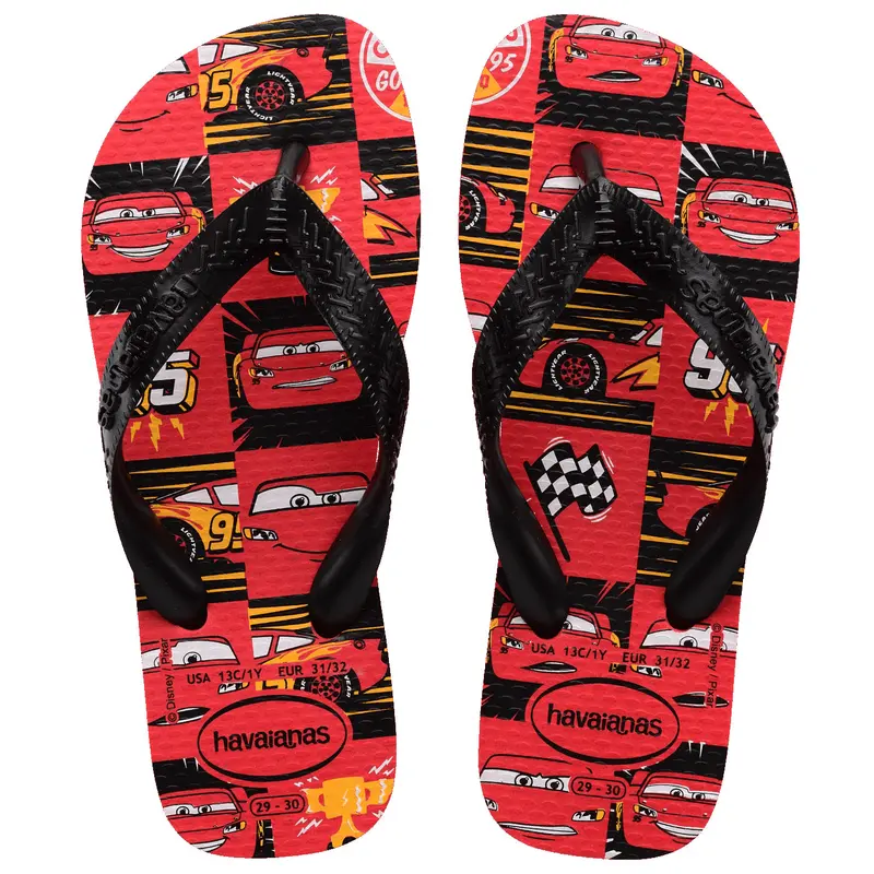 Havaianas Cars Themed Sandals For Boys 1