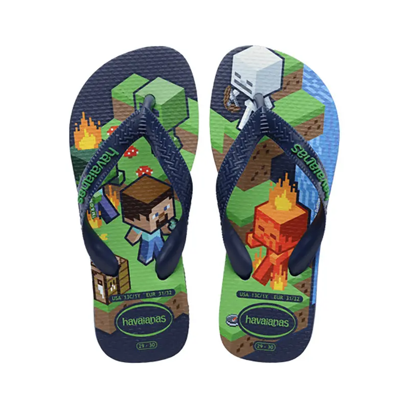 Havaianas Minecraft-Themed Kids' Sandal For Boys 1