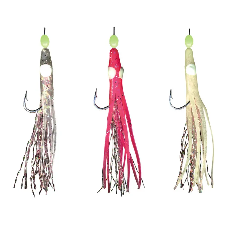 Hayabusa Sabiki Rig S530E – Pre-Rigged With Squid Baits 1