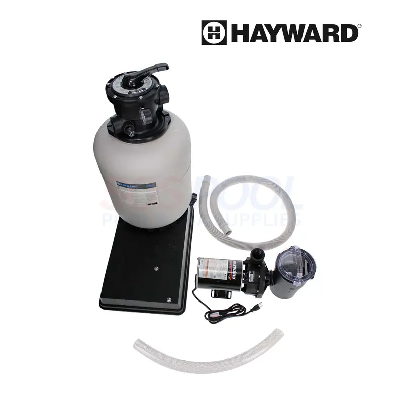 Hayward Proseries 16-Inch Sand Filter With Integrated 1 Hp Power-Flo Lx Pump (W3S166T1580S) 1