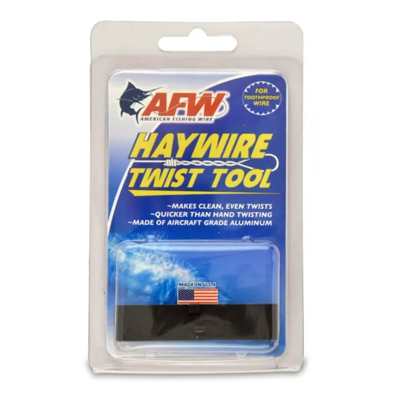 Haywire Twist Tool – Compact Stainless Steel Tool For Fast, Secure Wire Leader Twists 1