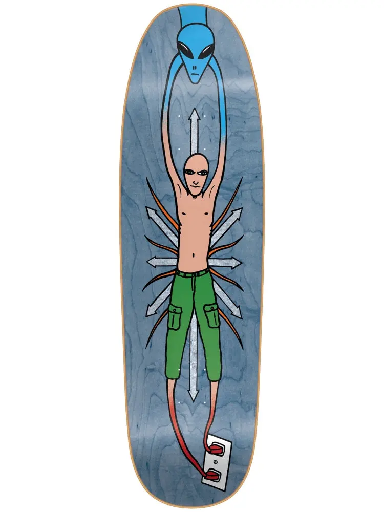 Heritage Alien-Themed Skateboard Deck 1