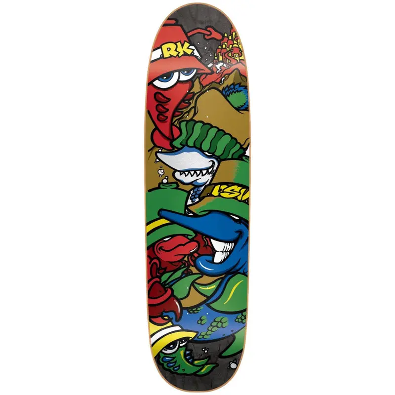 Heritage Knigge Artistic Skateboard Deck 1