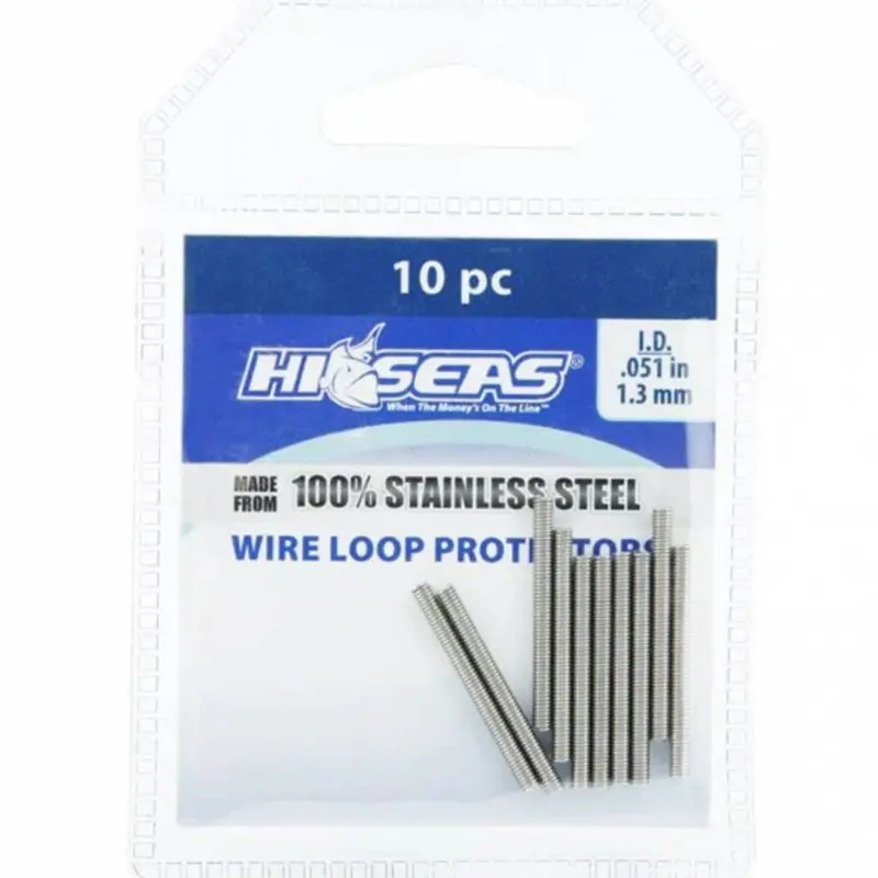 Hi-Seas Stainless Steel Wire Loop Protectors – Corrosion-Resistant Rigging Aid 1