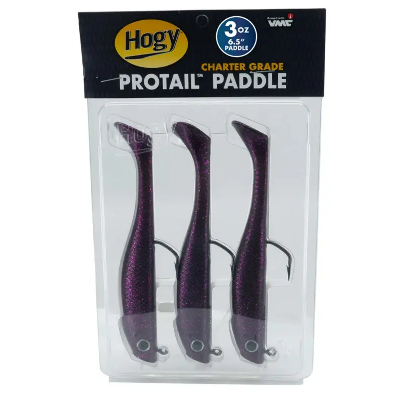 Hogy Tuna-Grade Protail Paddle Tail Packs – 6-Inch Swimbait Components 1