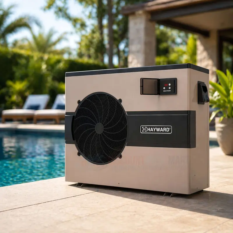 Hp70Ha2 Hayward 70,000 Btu Heat Pump – Horizontal Fan, Supports Up To 13,000 Gallons 1