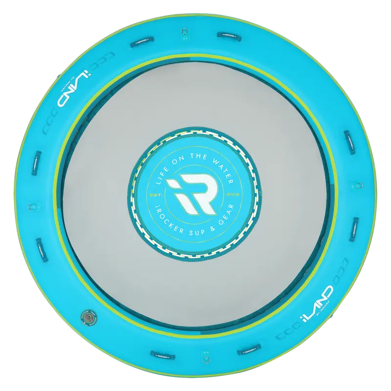 Iland® By Irocker 8-Foot Round Inflatable Float 1