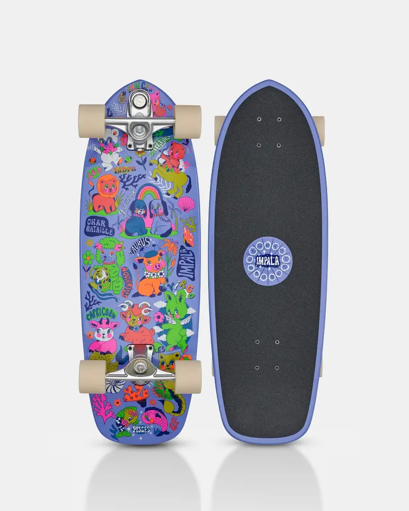Impala Neptune Surf Skate – Compact Deck For Paddling & Cruising 1