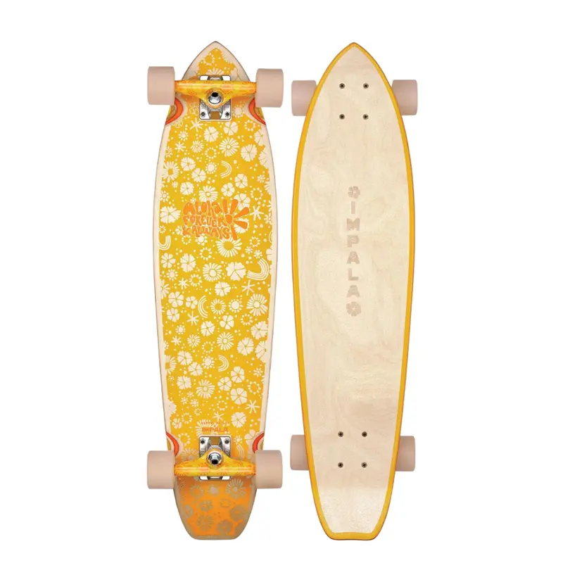 Impala Zeina Longboard – Smooth-Riding Vintage-Inspired Cruiser Board 1
