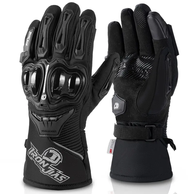 Insulated Waterproof Winter Motorcycle Gloves – Jia03 1