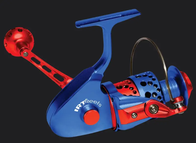 Irt 200 Fly Reel In Blue And Red Finish 1