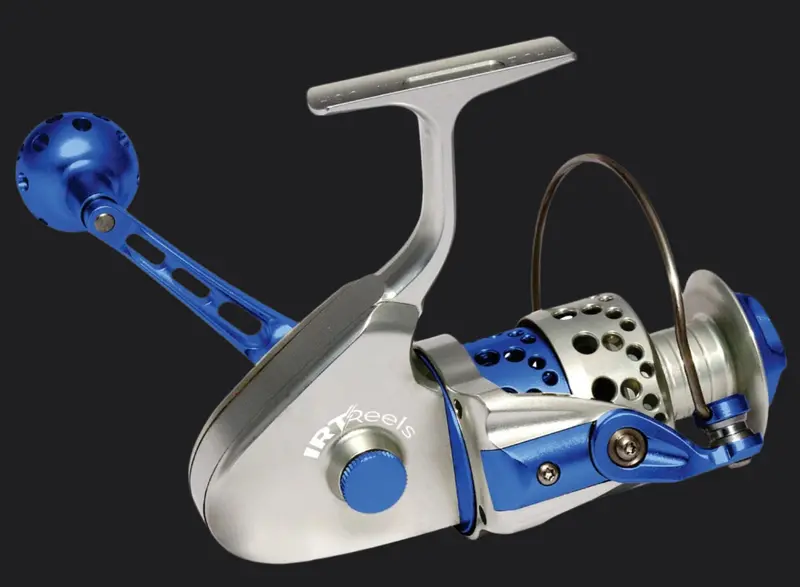 Irt 200 Fly Reel In Silver And Blue Finish 1