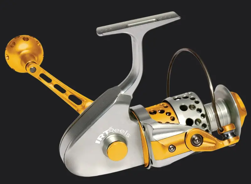Irt 200 Fly Reel In Silver And Gold Finish 1