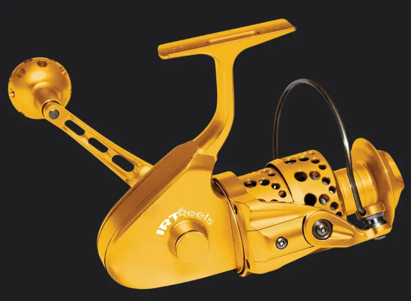Irt 300Xl Spinning Reel – Premium Solid Gold Finish 1