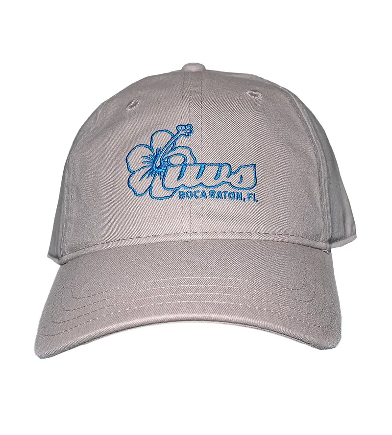 Island Water Sport Hibiscus Print Sun Hat 1