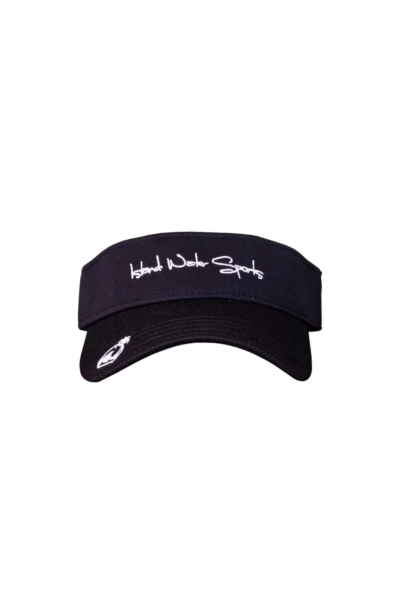 Island Water Sports Classic Script Adjustable Visor 1