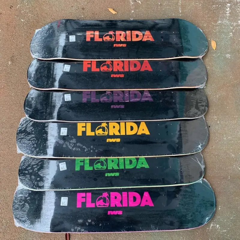 Island Water Sports Florida-Themed Deck Board 1