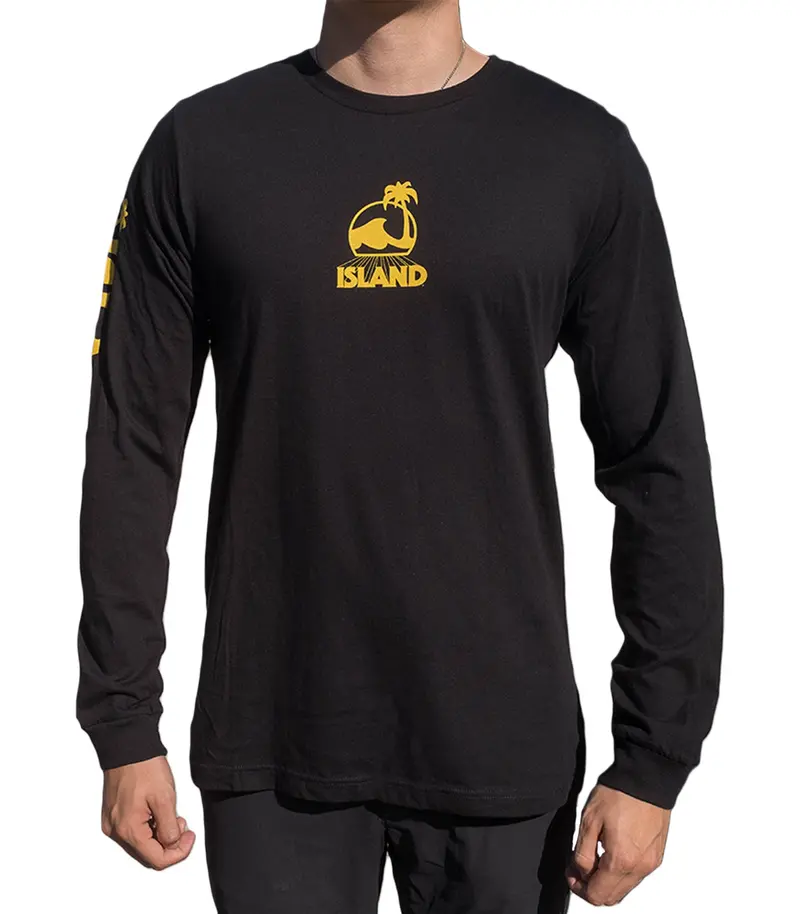 Island Water Sports Retro Long Sleeve Board Shirt 1
