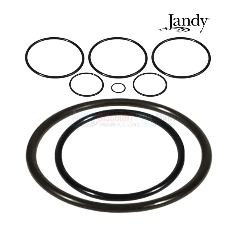 Jandy R0502500 O-Ring Replacement Kit For Fusion Soft Salt Chlorinator Housing Seals 1