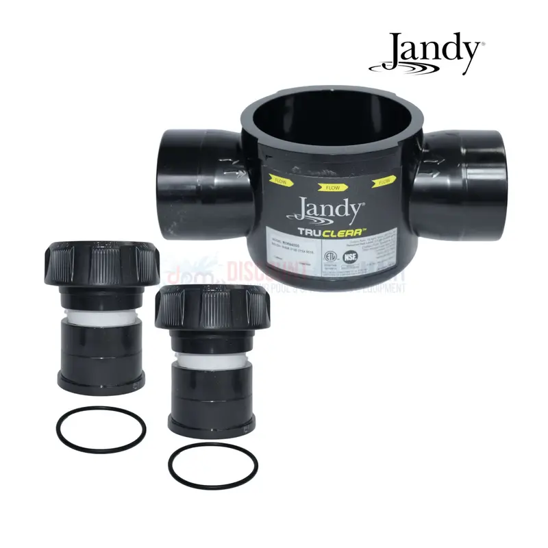 Jandy R0694000 Housing Assembly With Pre-Attached Unions For Truclear Salt Chlorination Systems 1