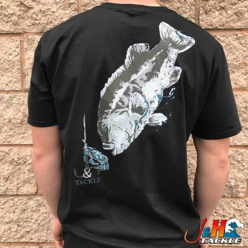 J&H Tackle Blackfish Angler Graphic T-Shirt 1