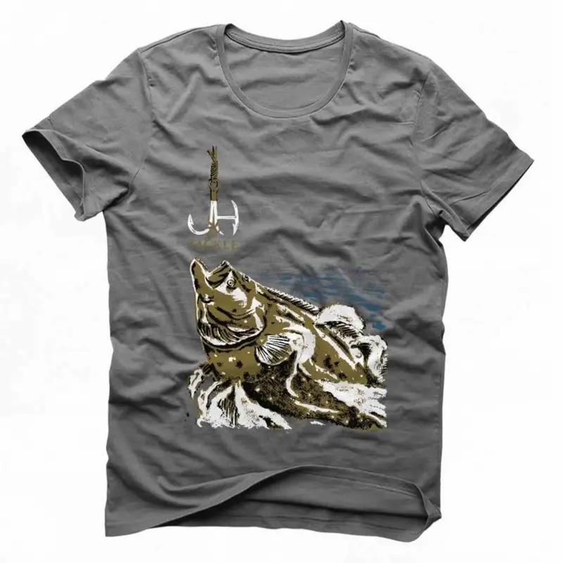 J&H Tackle Fluke-Themed Fishing T-Shirt 1