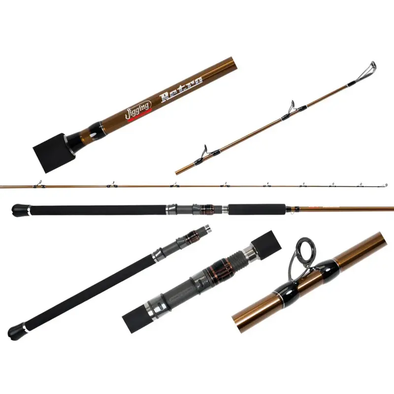 Jigging World Retro Series Conventional Saltwater Rods 1