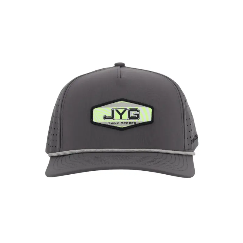 Jyg Pro Dark Gray Rope-Style Fishing Hat 1