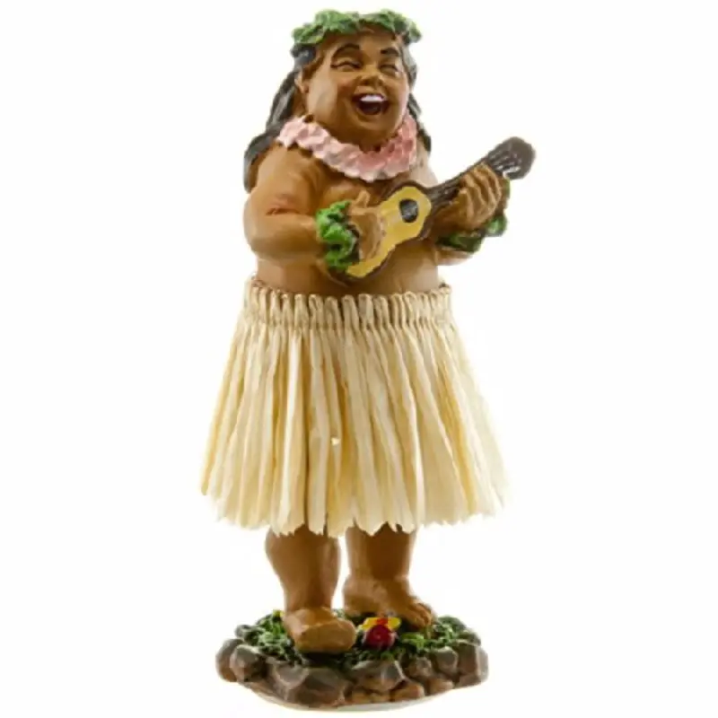 Kc Hawaii Braddah Ukulele Mini Hula Dashboard Doll (4") 1