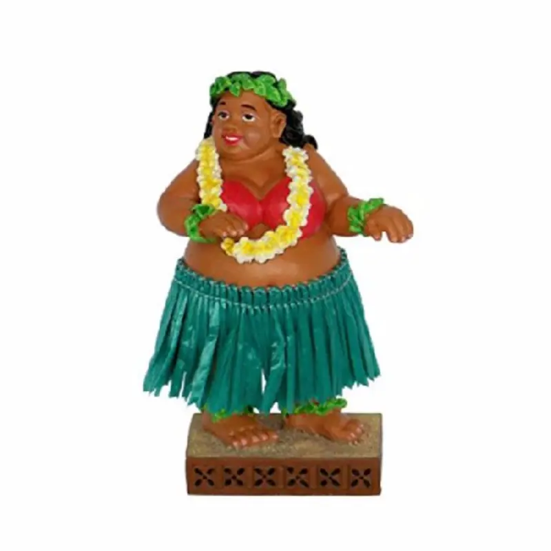 Kc Hawaii Sweet Wahine Mini Hula Dashboard Ornament 1
