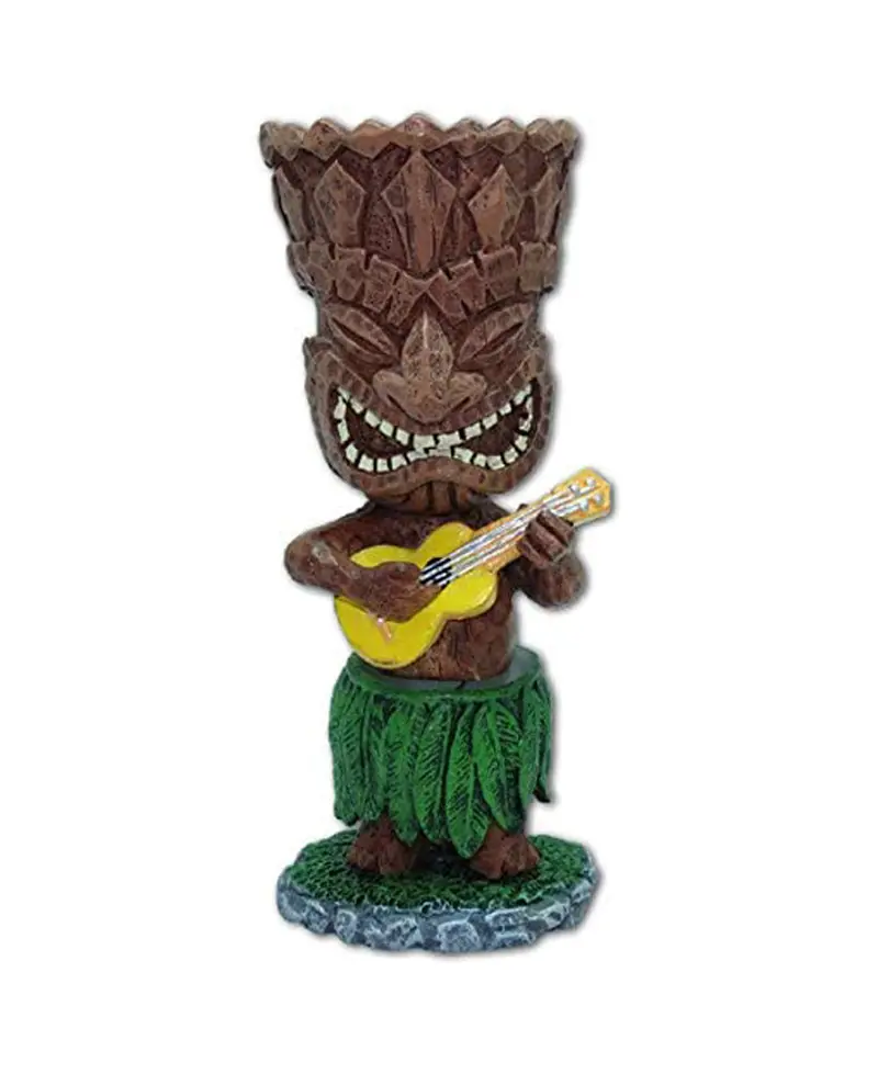 Kc Hawaii Tiki Ukulele Dashboard Doll 1