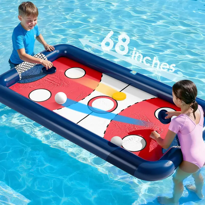 Kids' Hockey-Themed Pool Game Set 1
