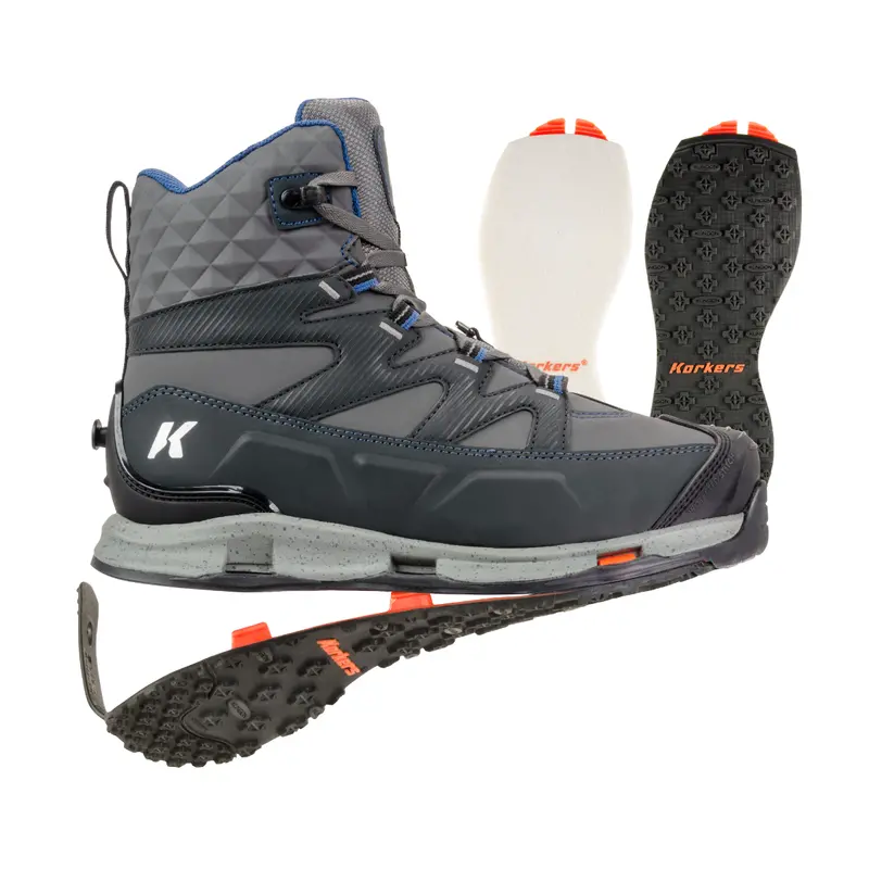 Korkers Bantam Lite Wading Boot – Felt & Kling-On Sole Option 1