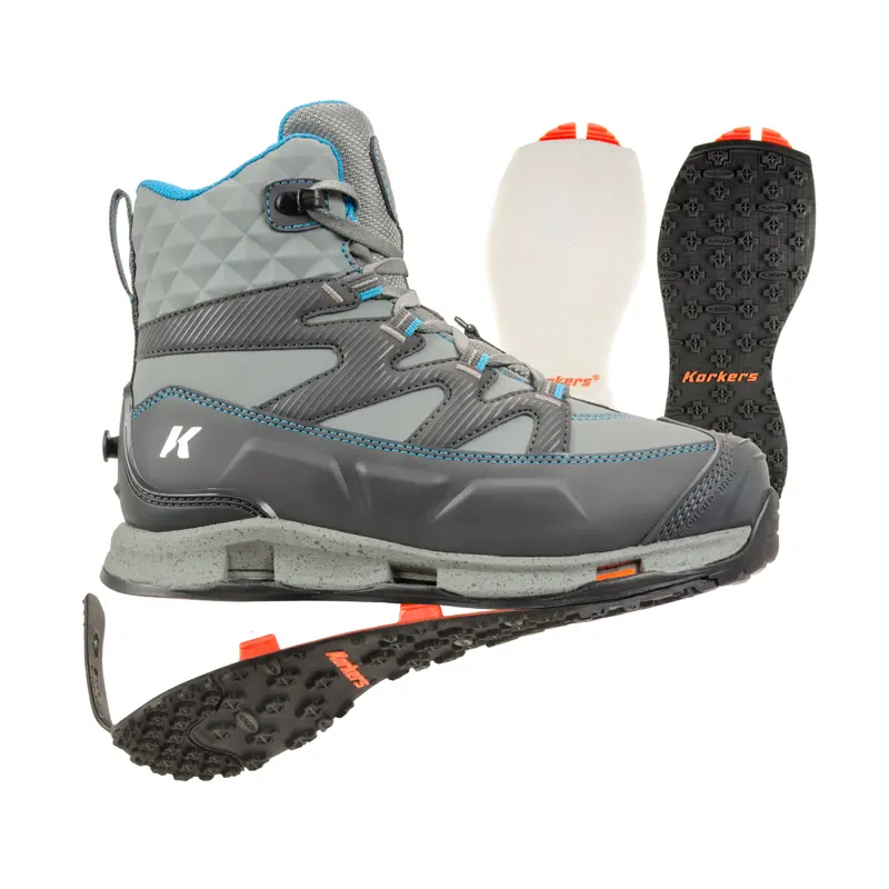 Korkers Women’S Bantam Lite Wading Boot – Felt & Kling-On Soles 1