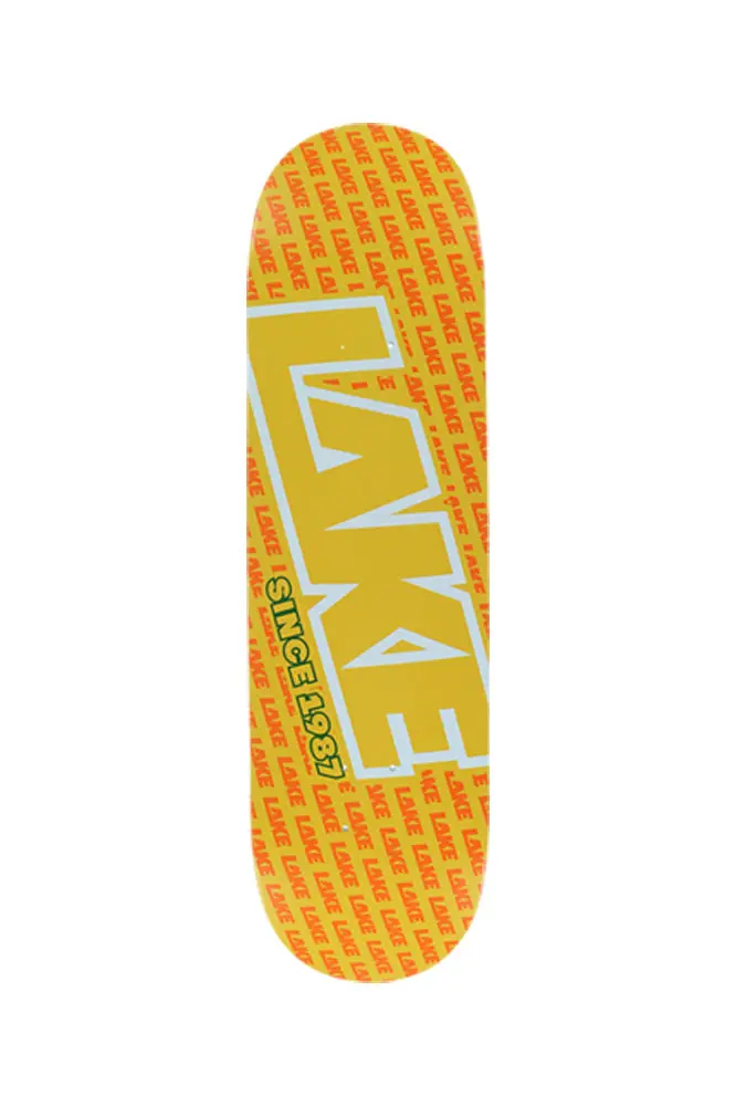 Lake Skateboards Orange Bowl Limited Edition Deck 1