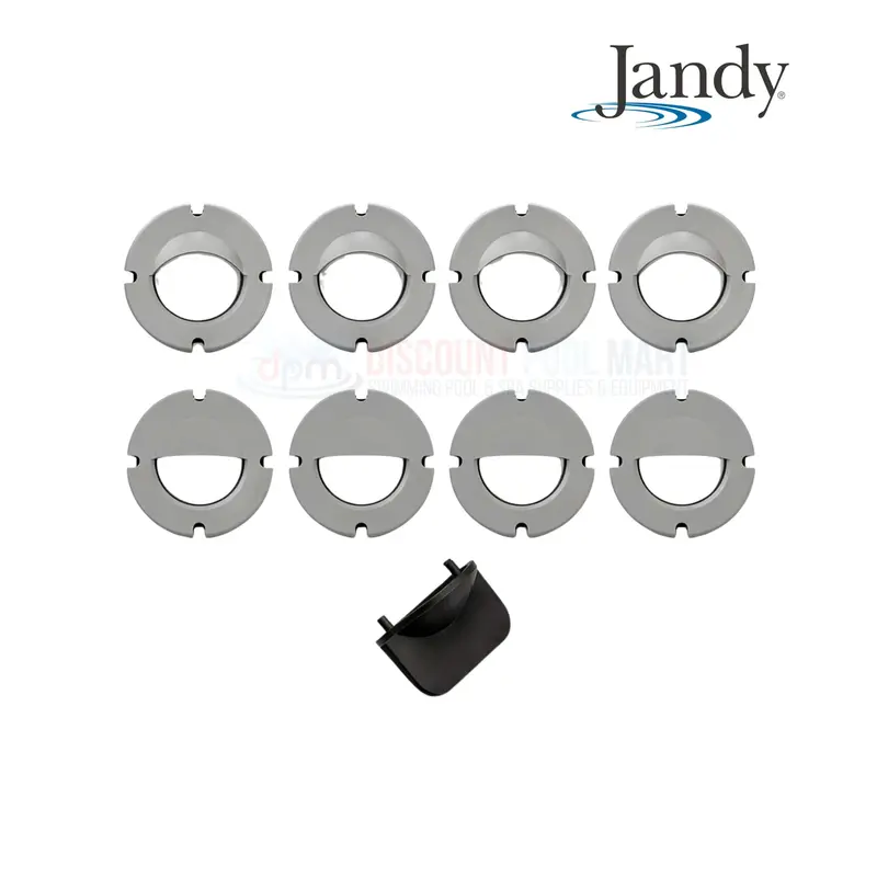 Lenscvrg Jandy Hydrocool Nicheless Led Pool Light Gray Lens Cover Kit 1