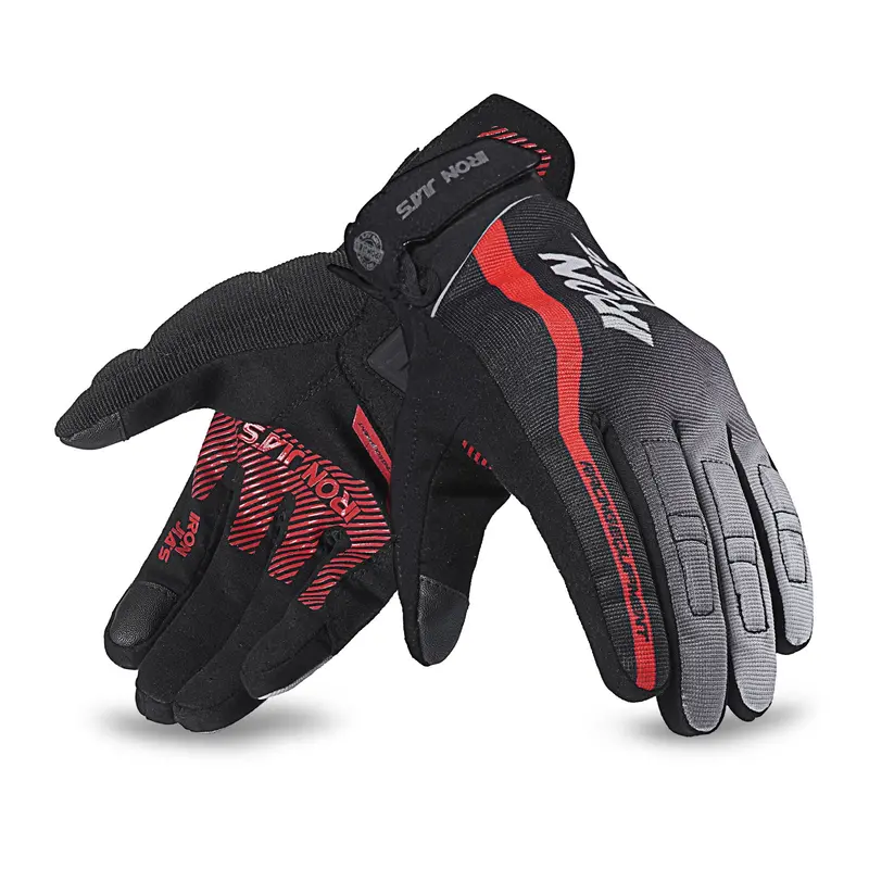 Lightweight Finger-Mesh Motorcycle Gloves – Jia08 1