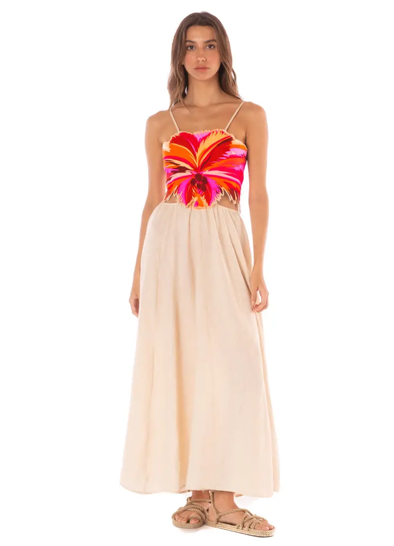 Maaji Boho Sunrise Owen Long Maxi Dress 1