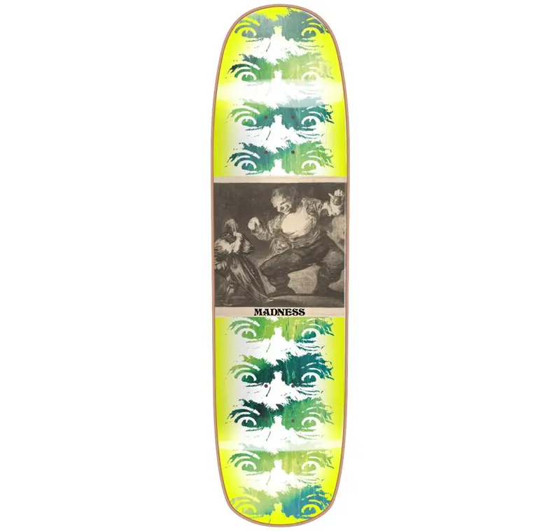 Madness Desperate Eyes Super Sap Skateboard Deck 1