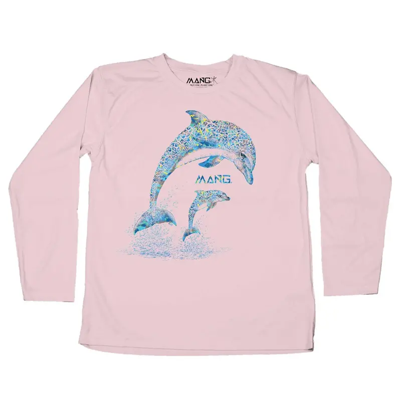 Mang Dolphin Youth Long-Sleeve Lycra Rash Guard 1