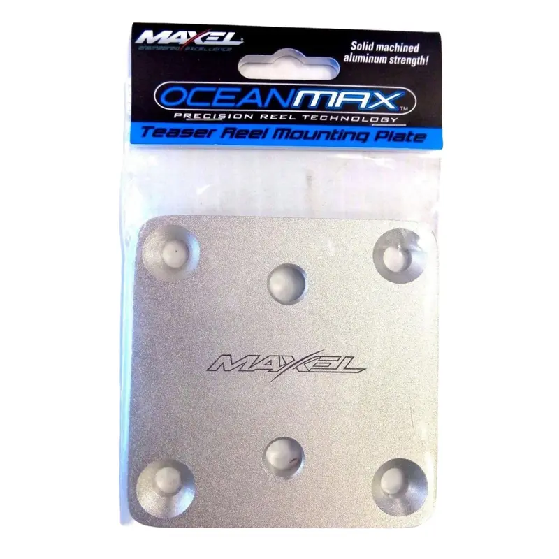 Maxel Teaser Reel Mounting Plate For Boat Rod Holders 1