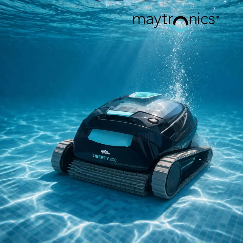 Maytronics Dolphin Liberty 200 Advanced Robotic Pool Cleaner – Smart Navigation 1