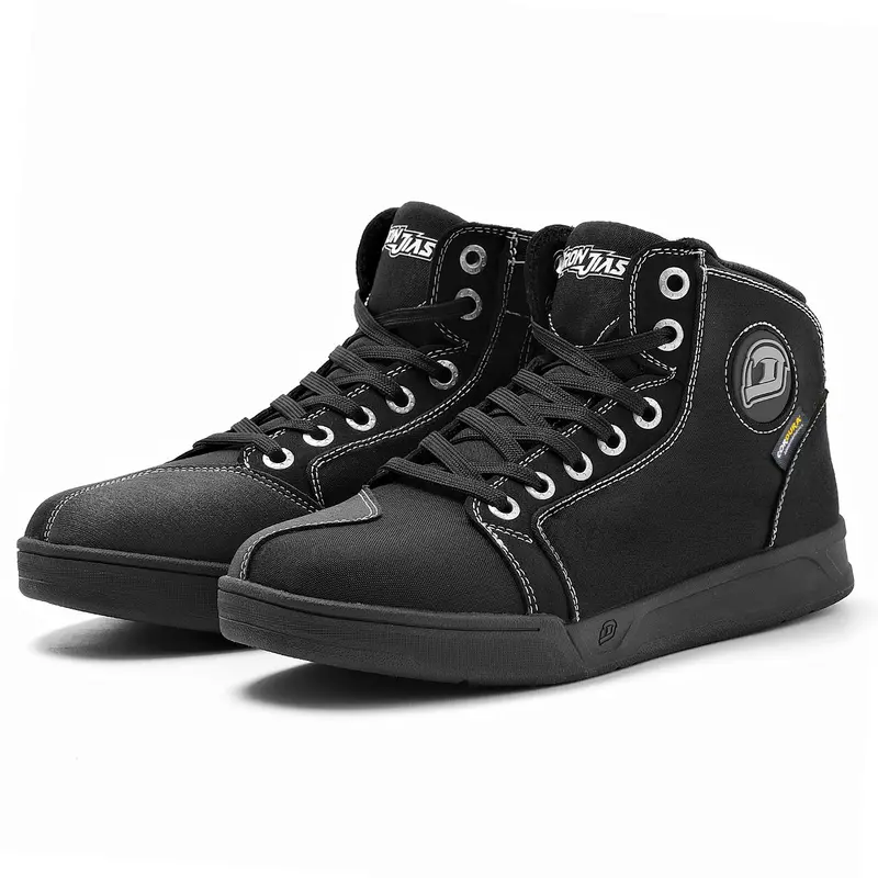Modern Short-Ride Motorcycle Footwear With Grip – Xz016 1
