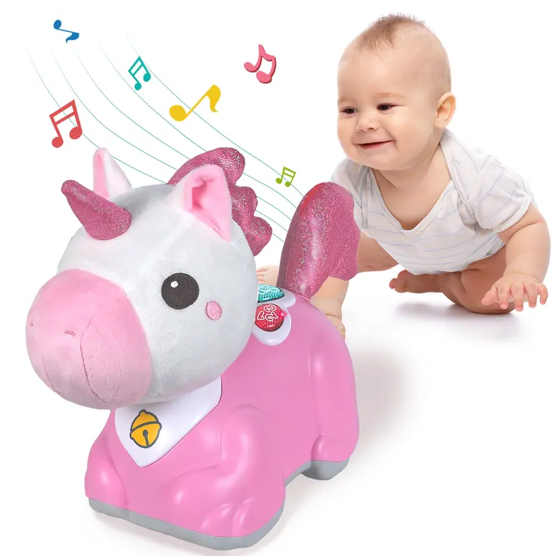 Musical Unicorn Toy For Infants – Gentle Melodies & Developmental Stimulation 1