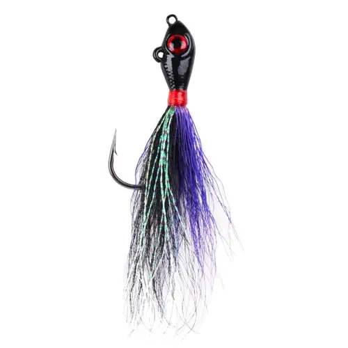 Mustad Big Eye Bucktail Jig Heads With Wide-Gap Hooks 1