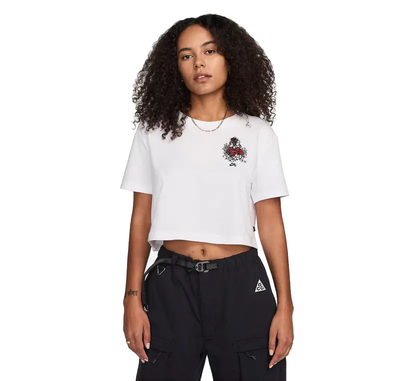 Nike Sb Women'S Sky Crop Short-Sleeve Tee 1