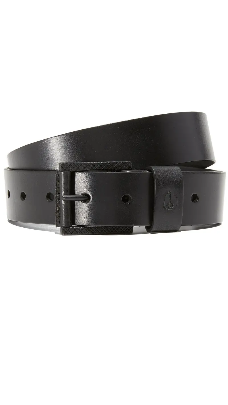 Nixon Americana Slim Leather Belt – Minimalist Design 1