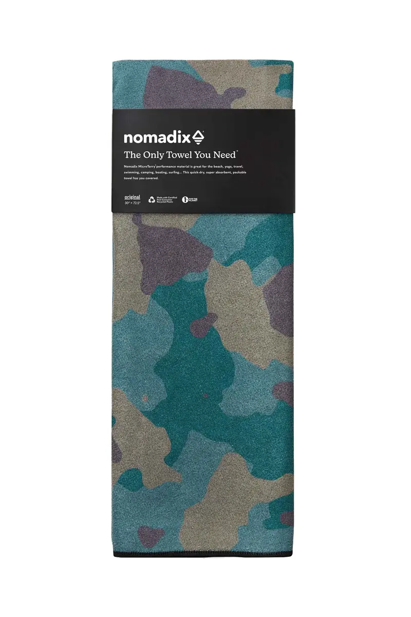 Nomadix Premium Beach Towel – Sustainable, Sand-Resistant & Compact 1
