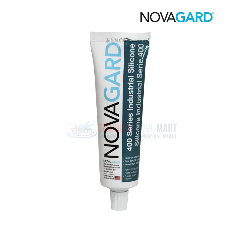 Novagard Rtv400-150 Clear Silicone Sealant & Adhesive – 3 Oz Tube 1